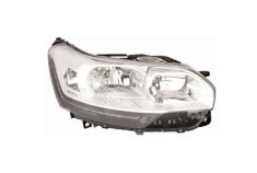 Far CITROEN C5 (RD/TD), 10.2010-2019, partea dreapta, DEPO, cu LED daytime running light; H1+H7+H7; electrical; cu motor; halogen; cu lumini pentru c