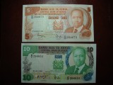 KENYA 5 SI 10 SHILINGI 1981/84 EXCELENTE
