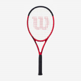 Rachetă Tenis WILSON CLASH 100L V2 280g Negru-Roșu Adulți