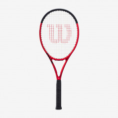 Rachetă Tenis WILSON CLASH 100L V2 280g Negru-Roșu Adulți