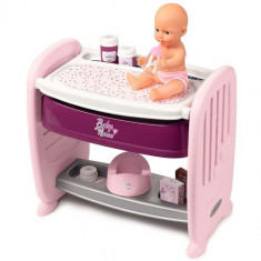 Patut Co-Sleeper Smoby pentru Papusi Baby Nurse 2 in 1 foto