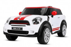 Masinuta electrica pentru copii Mini Paceman 2x35W 12V #Alb foto