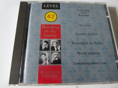 Running in the family - Level 42 (1987) foto