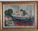 Rodica Bondi tablou, Peisaje, Ulei, Realism