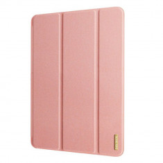 Husa de Protectie Dux Ducis Domo Lite pentru Apple iPad Pro 12.9&amp;quot; (Editii 2018/2020), Functie Sleep/Wake, Pencil Holder, Roz foto