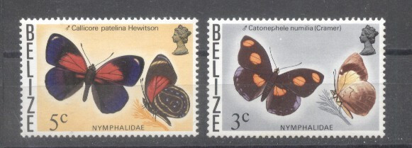 Belize 1974 Butterflies, MNH AE.238