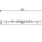 Conducta / cablu frana VW TRANSPORTER IV caroserie (70XA) (1990 - 2003) BOSCH 1 987 476 220