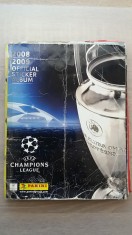 B10 - Album fotbal - Liga campionilor europeni - editia 2008 - 2009 - panini