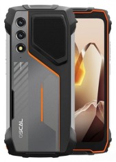 Telefon mobil OSCAL PILOT 1, Portocaliu, 4G, 6.67 HD+, 18GB RAM (6GB + 12GB extensibili), 256GB ROM, Android 14, MediaTek Helio G81, 15000mAh, IP68 IP