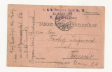 D5 Carte Postala Militara k.u.k. Imperiul Austro-Ungar ,Circulata 1916 Temesvar