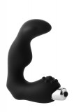 Stimulator Prostata FantASStic, 10 Moduri Vibratii, Silicon, Negru, 11.3 cm