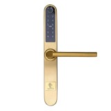 Yala inteligenta Smartpass Monaco Gold cu amprenta, PIN si control din telefon