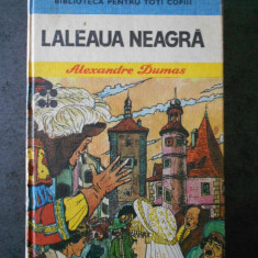 ALEXANDRE DUMAS - LALEAUA NEAGRA (1982, editie cartonata)