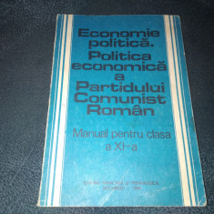 ECONOMIE POLITICA POLITICA ECONOMICA A PARTIDULUI COMUNIST ROMAN 1980