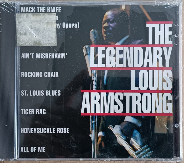 CD cu muzică Blues , Louis Armstrong , CBS Edition , sigilat in folie