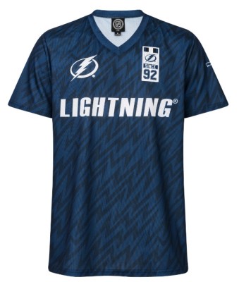 Tampa Bay Lightning tricou de bărbați Soccer Style Jersey - M foto