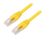 Patch Cord Ethernet Cat.6a S/FTP LSZH Galben