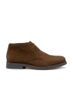 Geox botine de piele &icirc;ntoarsă UOMO CLAUDIO culoarea maro, U0458A 00022 C6001