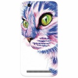 Husa silicon pentru Xiaomi Redmi 5A, Colorfull Cat