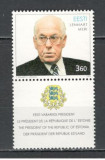 Estonia.1999 Presedintele L.Meri-cu vigneta SE.89, Nestampilat