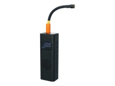 Compresor aer auto compact portabil Carpoint 12V, 11.1V/60W, reincarcabil, cu afisaj presiune, USB-C, powerbank si lanterna, max. 8.3 bar