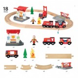 Set de joaca - Trenulet pompieri | Brio
