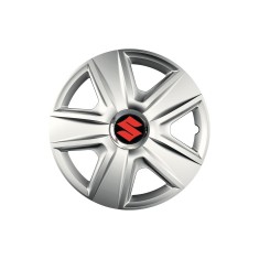 Set 4 capace roti Cu Inel Cromat Esprit R15 pentru gama auto Suzuki foto