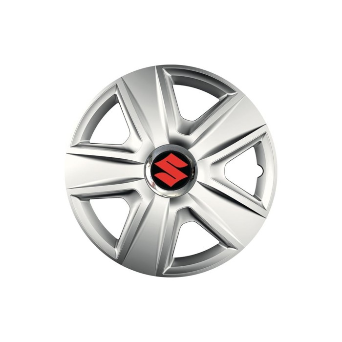 Set 4 capace roti Cu Inel Cromat Esprit R14 pentru gama auto Suzuki