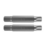 Bit spline M12x75 mm din otel S2, set 2 buc, NEO Tools