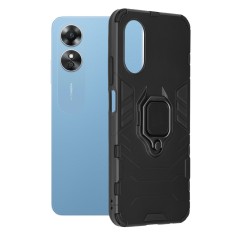 Husa Oppo A17 Techsuit Silicone Shield, negru