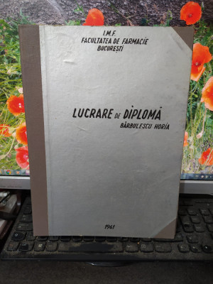 Acțiunea farmacodinamică a substanțelor curarizante, Horia Bărbulescu, 1961, 087 foto