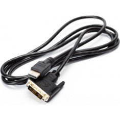 CABLU video SPACER, adaptor HDMI (T) la DVI-D SL (T), 1.8m, negru, &amp;quot;SPC-HDMI-DVI-6&amp;quot; (timbru verde 0.8 lei)