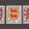 Franta 1951 - Steme (2 serii), MNH