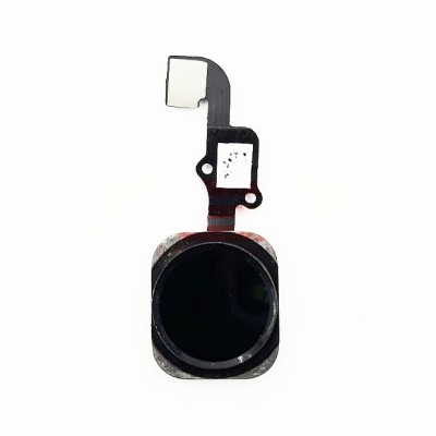 Buton meniu + flex iPhone 6 BLACK foto