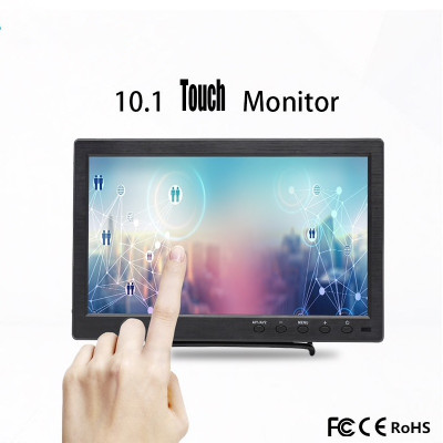 Monitor Portabil 10.1 Inch 1920x1080 IPS 1080P touch AV/VGA/HDMI/USB/Speaker foto