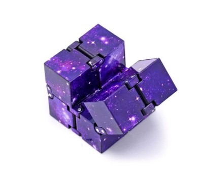 Cub Rubik, Magic Infinite Galaxii, puzzle 3D unic foto
