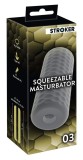 Masturbator elastic cu design discret Squeezable Masturbator