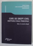 CURS DE DREPT CIVIL , DREPTURILE REALE PRINCIPALE de GABRIEL BOROI ...BOGDAN NAZAT , 2013 *INTENS SUBLINIATA