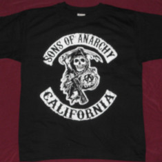 Tricou Sons of Anarchy -californis si - Kalashnikov ,calitate 180 grame