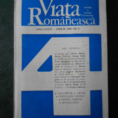 REVISTA VIATA ROMANEASCA. APRILIE 1990 Nr. 4