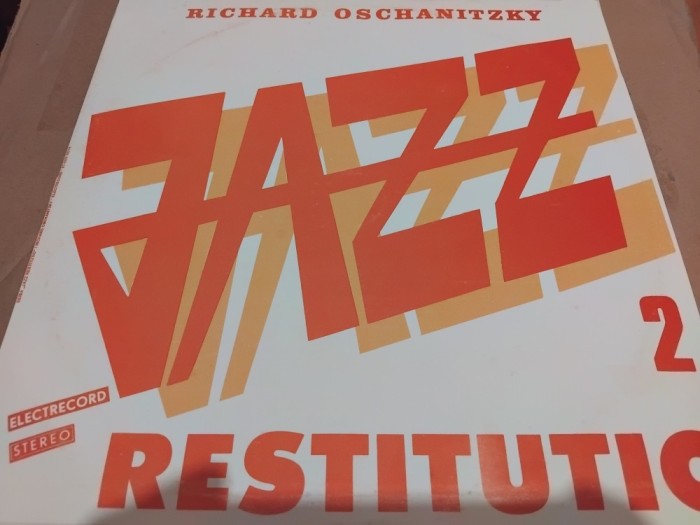 Disc vinil Jazz Restitutio 2