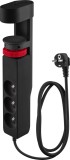 Prelungitor de birou Strend Pro 6in1, 3 prize, USB-A, USB-C, 1,4 m