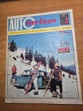revista autoturism - februarie 1972 - roman diesel,poster formula 1 , traseul predeal-poiana brasov