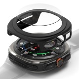 Husa pentru Samsung Galaxy Watch Ultra&nbsp;47mm + Folie - Ringke Slim - Matte Black
