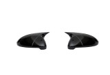 Capace oglinda tip BATMAN compatibile VW Golf 7 2012-2019 negru lucios BAT10086