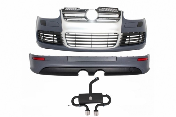 Pachet Complet VW Golf V 5 (2003-2007) R32 Design cu Sistem de Evacuare Performance AutoTuning