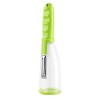Curatator fructe si legume cu recipient pentru colectare resturi, din inox si plastic, dimensiuni 20 x 5 cm, verde