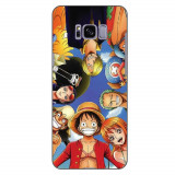 Husa compatibila cu Samsung Galaxy S8 Silicon Gel Tpu Model One Piece Crew