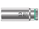 Tubulară HEX 13mm 3/8 64mm Oțel Crom-Vanadium