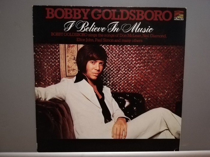 Bobby Goldsboro &ndash; I Believe In The Music (1975/Sunset/England) - Vinil/Jazz/NM+